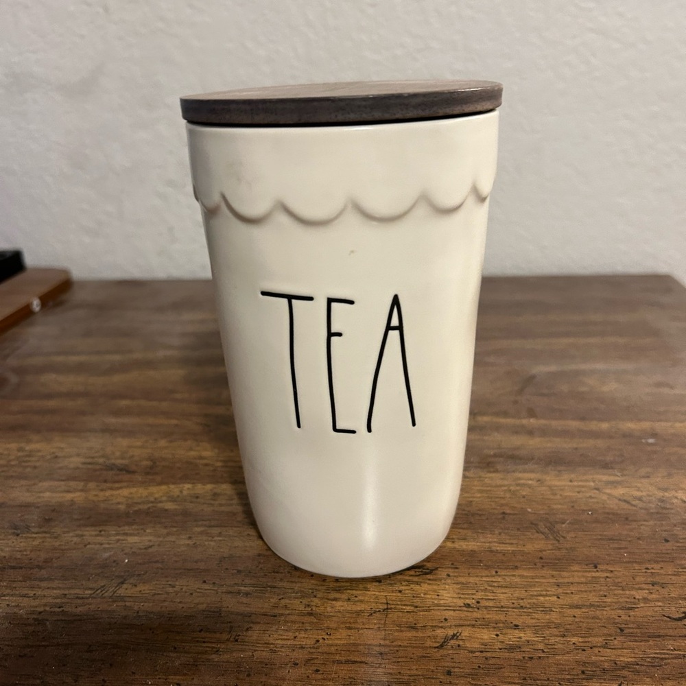 Rae Dunn Tea Cannister